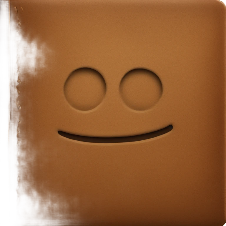 a brown leather journal notebook emoji