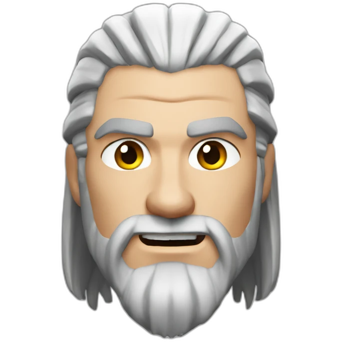 Geralt of Rivia emoji
