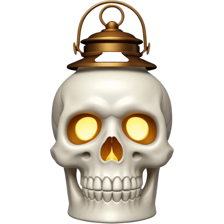 Skull Lantern emoji