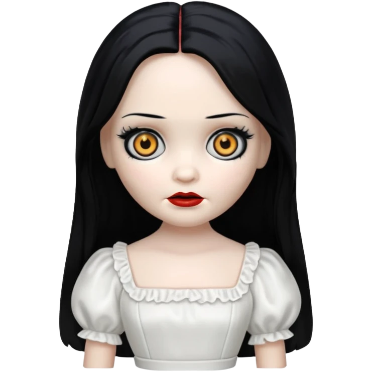 Annabelle doll from The Conjuring movie emoji