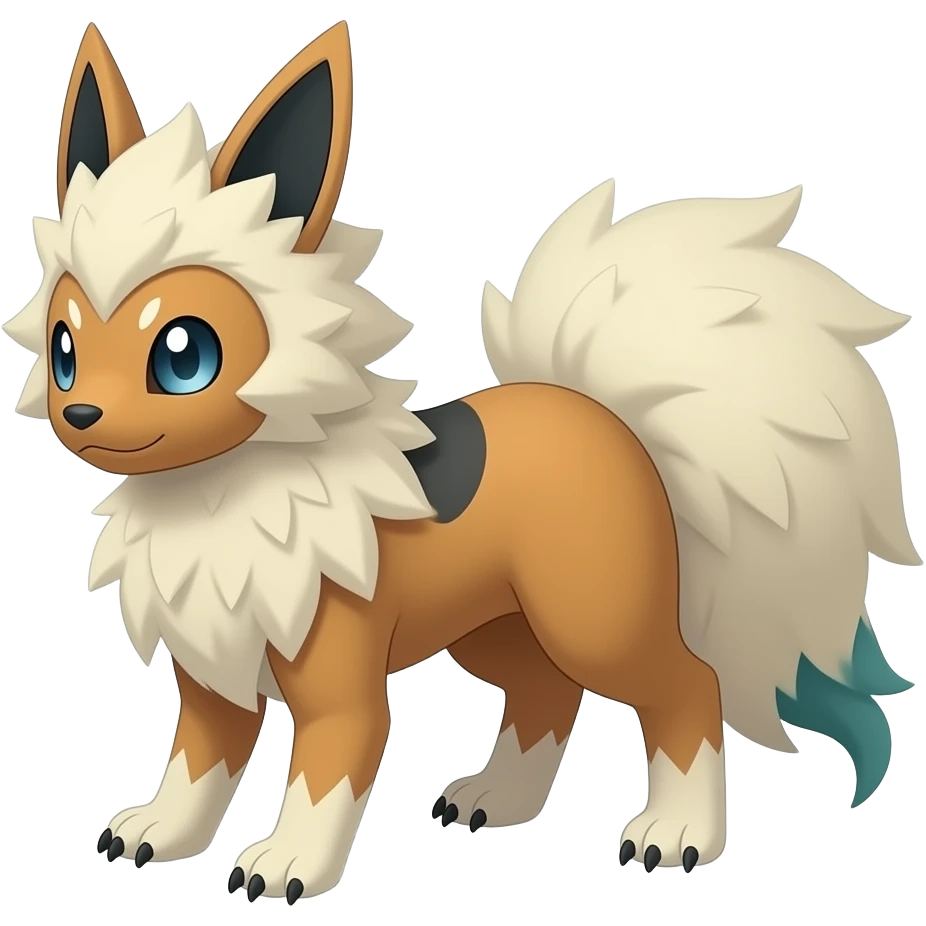 Absol-Shinx-Minccino-Quilava-Fakemon-Pokemon-hybrid emoji