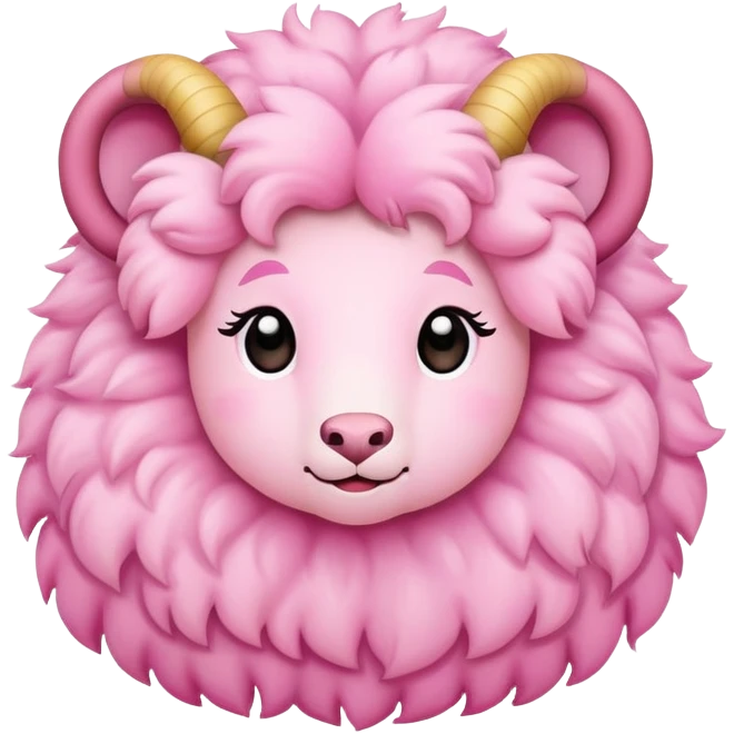 pink aries emoji emoji