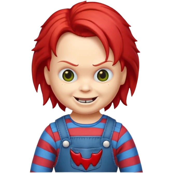 Un emojin de chuky emoji