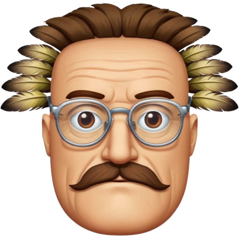 Walter White as a bird emoji