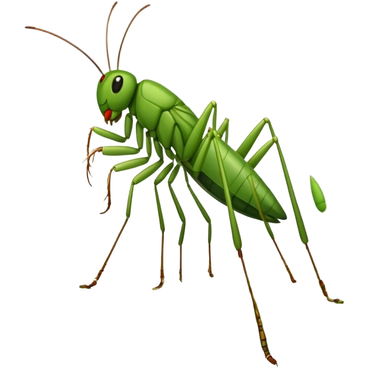 Crickets in a field chirping  emoji