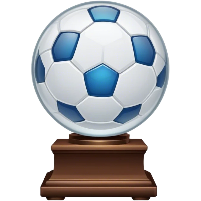 football crystall ball on the small stand emoji
