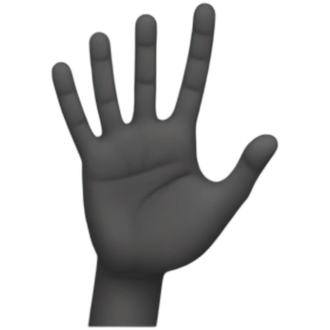 Mano con dedo pulgar hacia arriba emoji