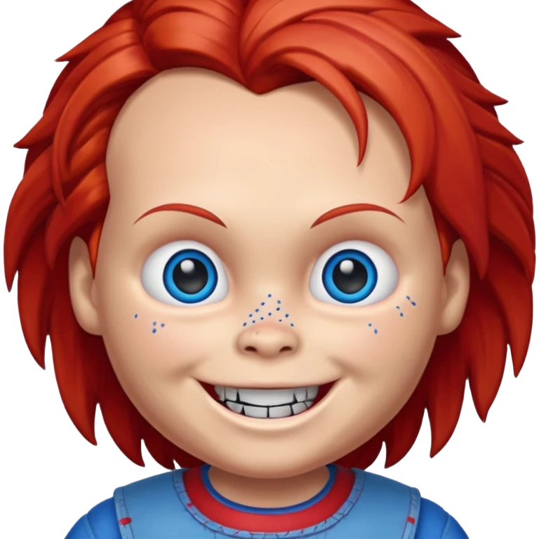 Un emojin de chuky emoji