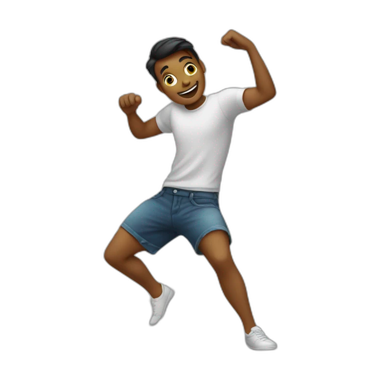 Chat qui danse emoji