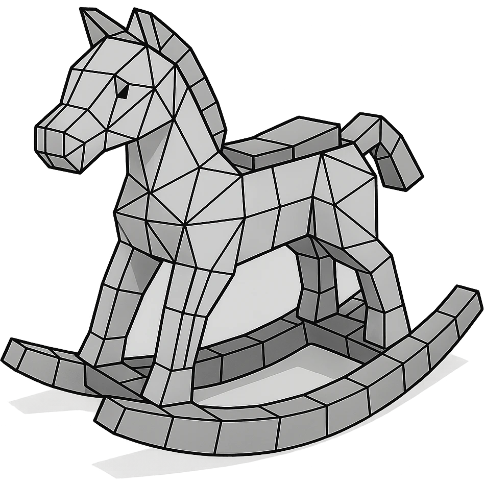 rocking horse emoji