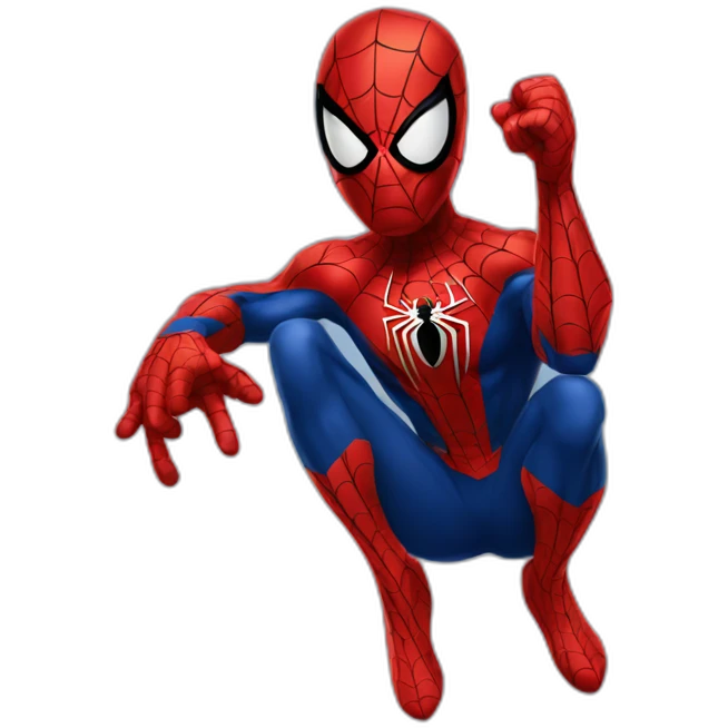 Spiderman cool emoji