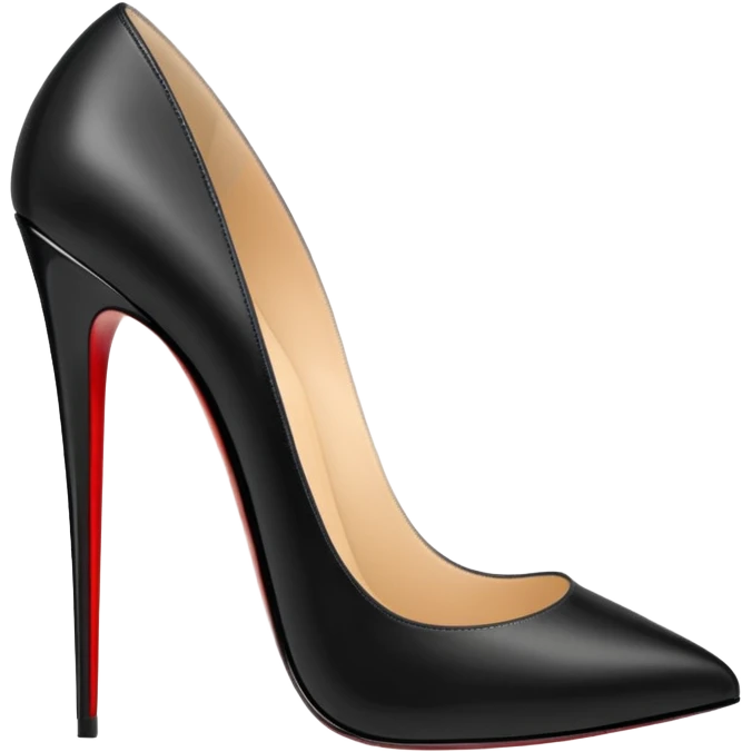 louboutin heels black emoji