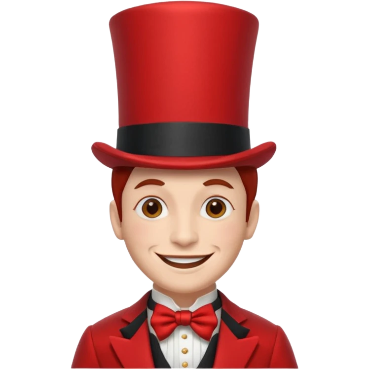 red circus man emoji