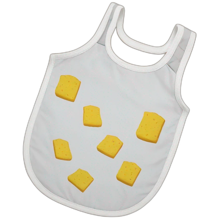 Sponge bib emoji