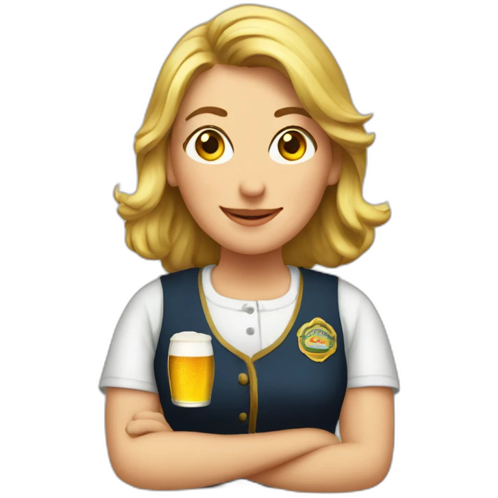 Elisabeth borne beer emoji