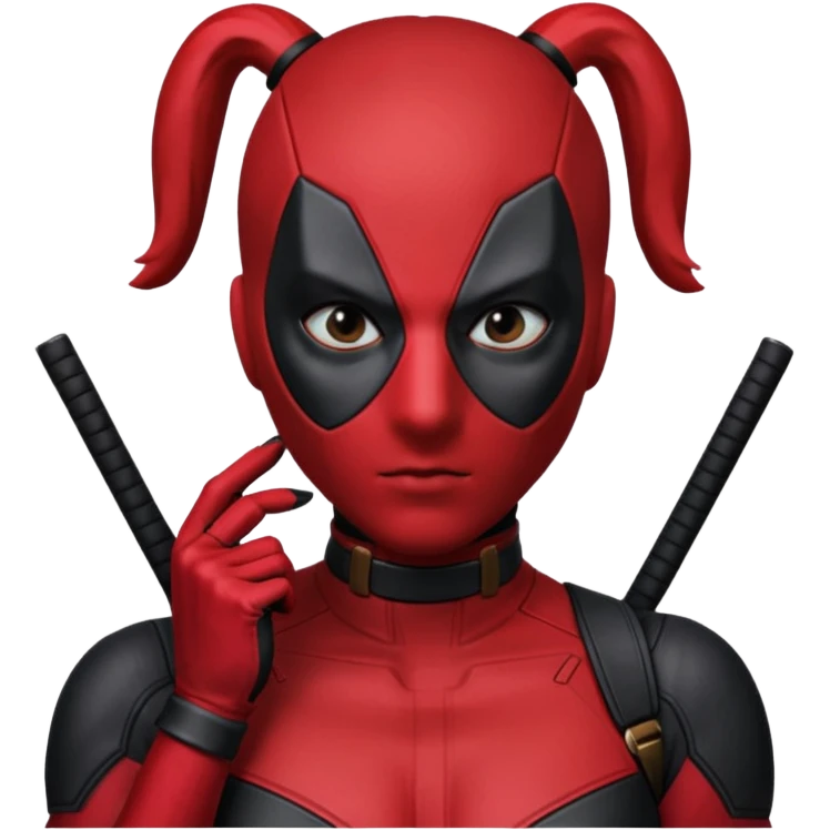 female deadpool from Deadpool & Wolverine movie emoji