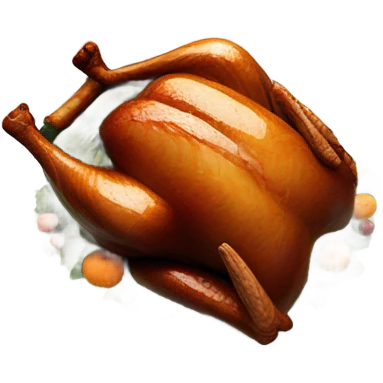 Thanksgiving party emoji