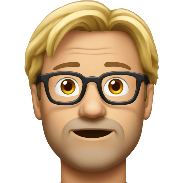 Klopp dizzy emoji with birds around head emoji