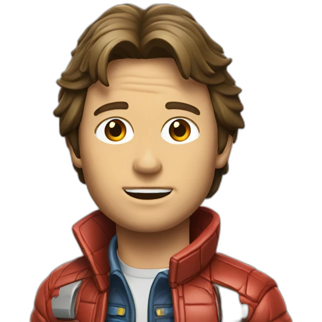 Marty mcfly emoji
