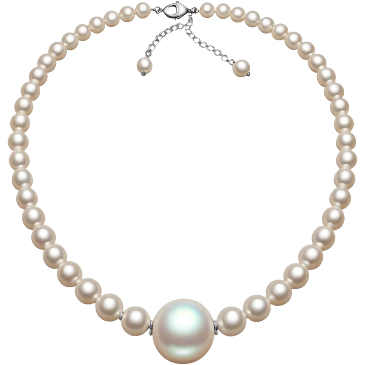 Pearl necklace  emoji