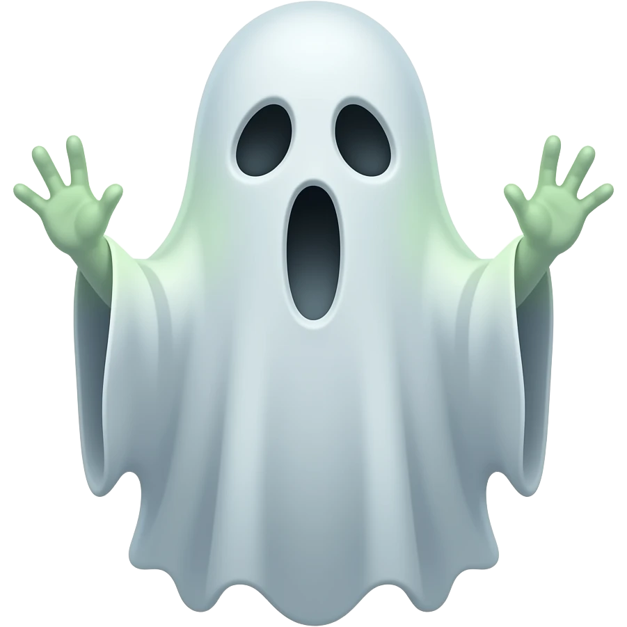 Tele teke horror ghost emoji