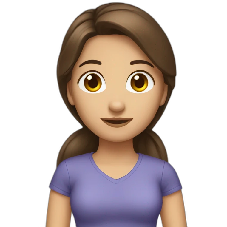 basic-brunette-girl emoji