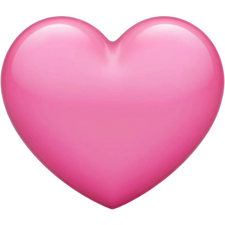Pink heart emoji