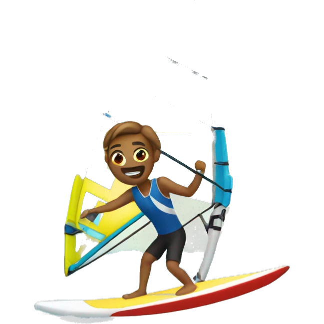 Windsurfing emoji