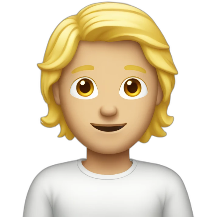 blond-man-behind-laptop emoji