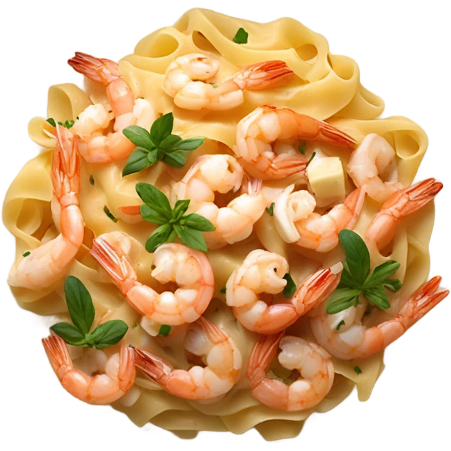 Shrimp Pasta emoji