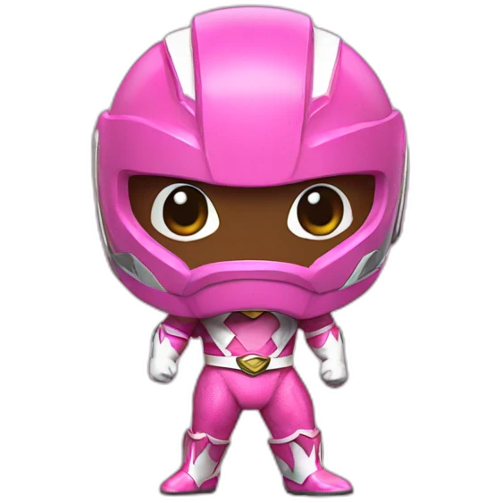 male pink power ranger emoji