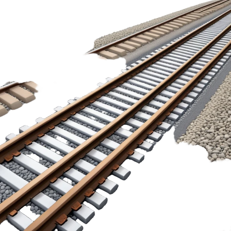 Railway track perspective emoji