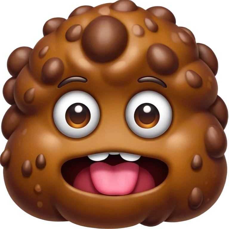 a poop emoji monster emoji