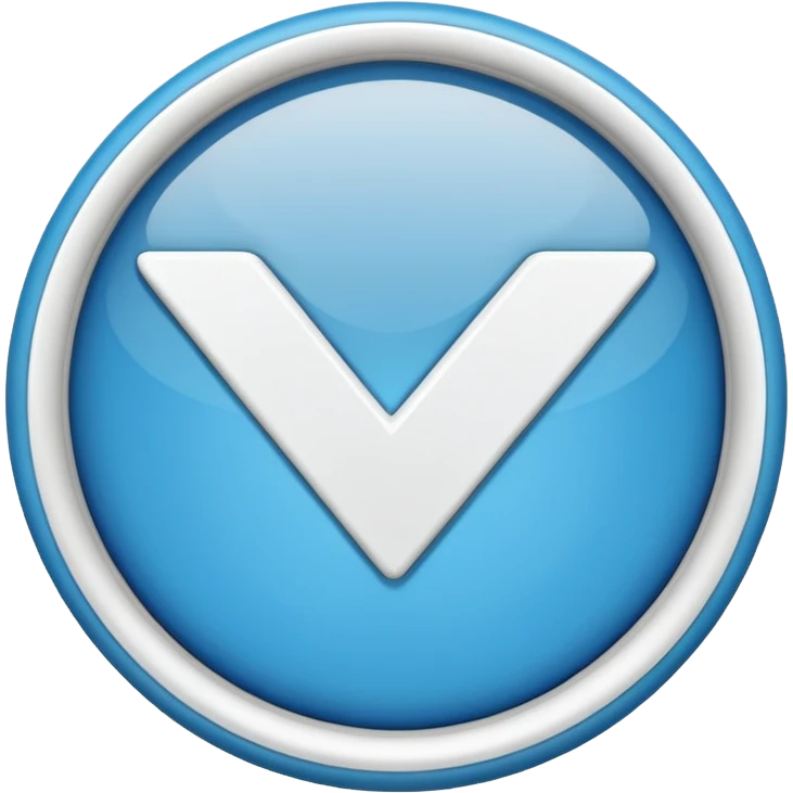 minimalistic checkmark emoji