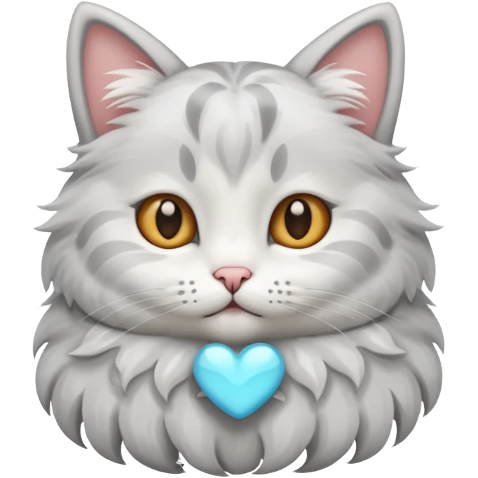Cute cat with a wing emoji