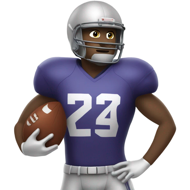 Football player emoji