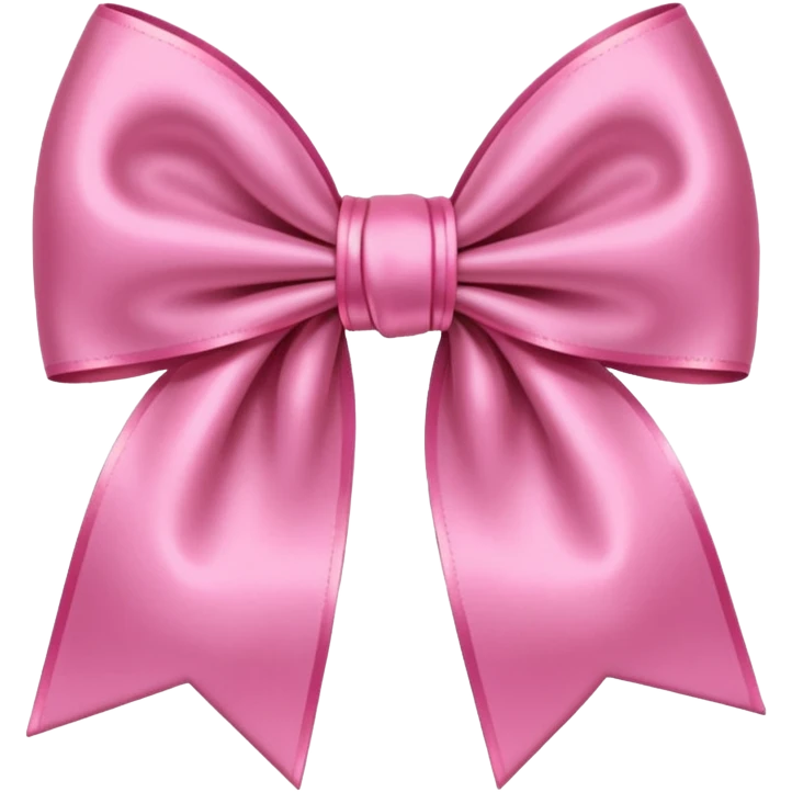 pink bow emoji