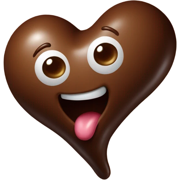 Poop emoji chocolate valentines heart emoji