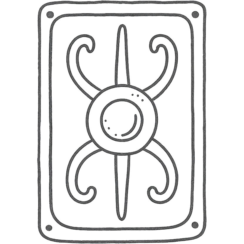 ancient Rome Roman shield emoji