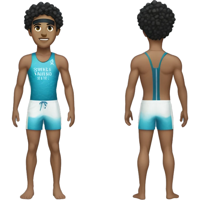 jordan poole full body swim clothes emoji