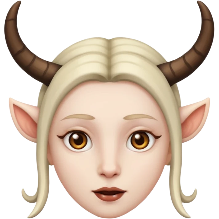 wearing horns emoji