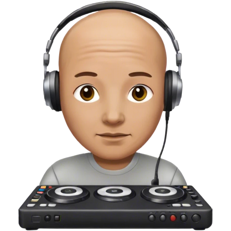 DJ BALD emoji