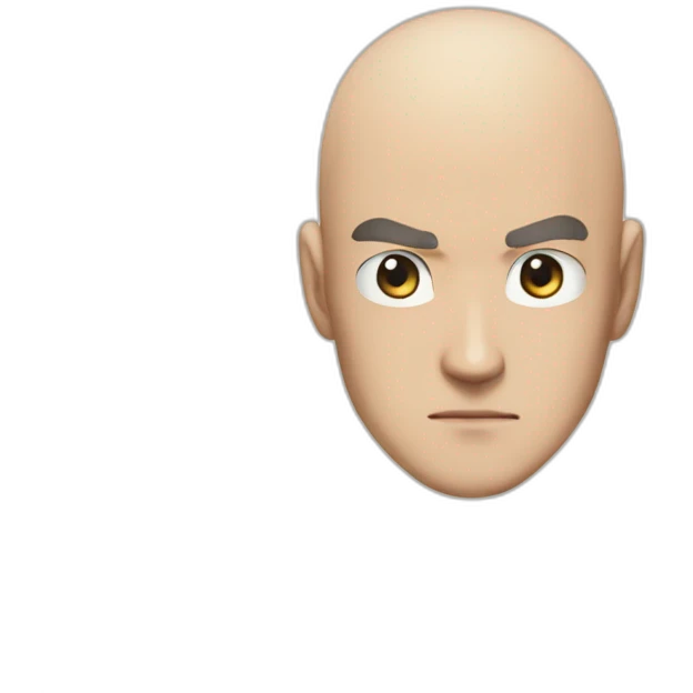 Saitama from one-punch-man emoji