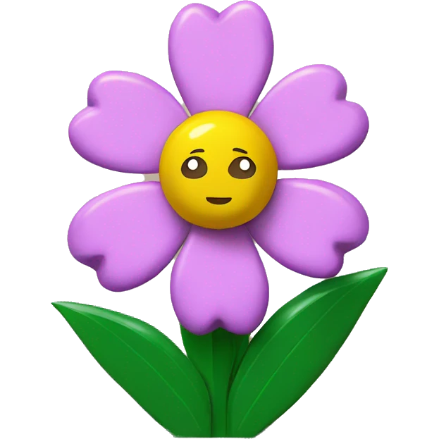 Lego flower  emoji