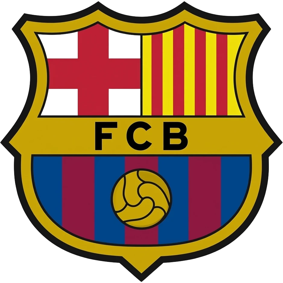 Escudo de la camiseta de barcelona emoji