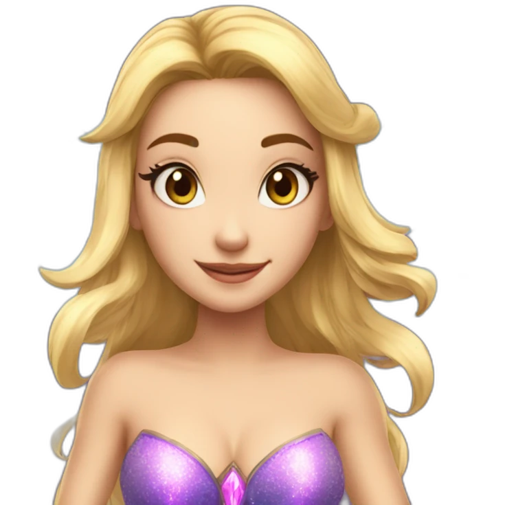 musa enchantix from winx emoji
