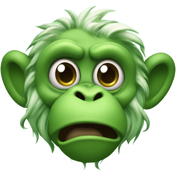 stinky monkey emoji