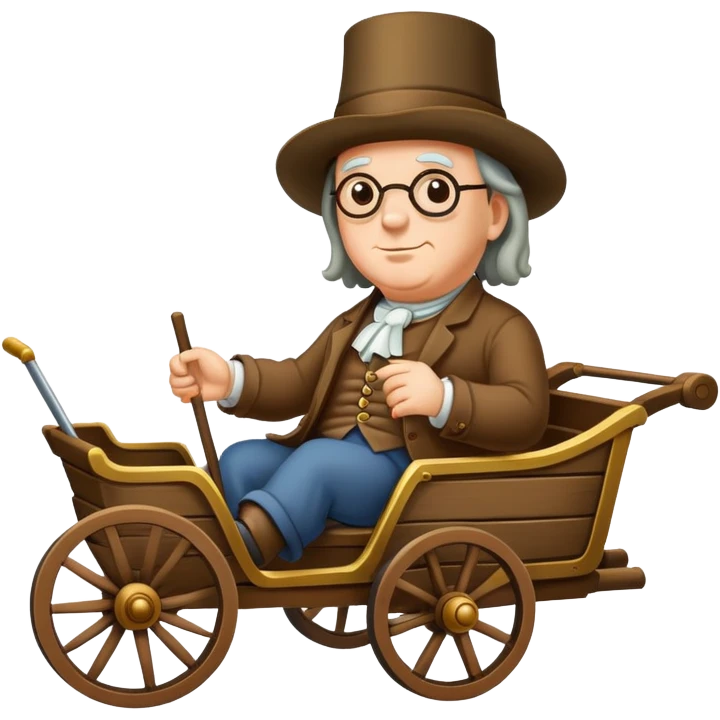 Penjamin franklin cart emoji