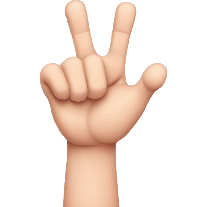 hand with thumb and pinky flexed emoji