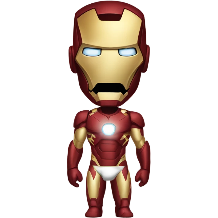 Iron man in underwear emoji